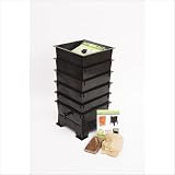 Worm Factory DS5TT 5-Tray Worm Composter - Terra Cotta