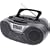 jWin JXCD483 Portable AM/FM MP3 CD Player with Cassette Player