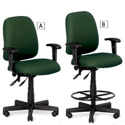 OFM Stain-Resistant Task Seating - Taupe