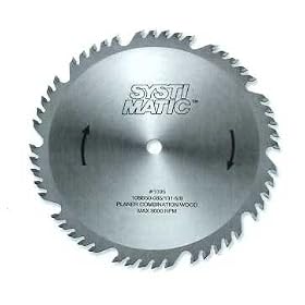 Budke Combination Blade, 37094, 16 Diameter, 60 Tooth Raker Grind, .120 Plate"""