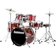 Ludwig 5-piece Junior Drum Set with Cymbals (Black)