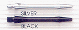 Aluminum Shafts (1/4, Medium, Black)