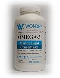 Omega-3 Marine Lipid Concentrate A Natural Source of Omega-3 Fatty Acids - 250 Softgels #3992