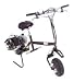 Go-Ped Riot Gas Powered Full Suspension Off Road Scooter (Sinister Black)