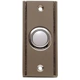 Thomas & Betts #DH1633L LGTD WHT/BRS ChimButton