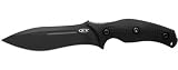 Zero Tolerance ZT0100 Military All Black Fixed Blade