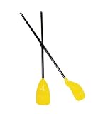 Outdoor Living : (Bestway) Three Piece Plastic Oars (Pair) 49" (124cm)
