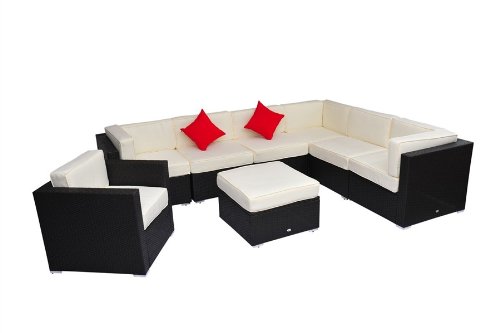 Pieces Outdoor Rattan Sectional Furniture