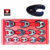 Neiko Tools USA 12 piece Professional Crowfoot Wrench Set, SAE by Neiko
