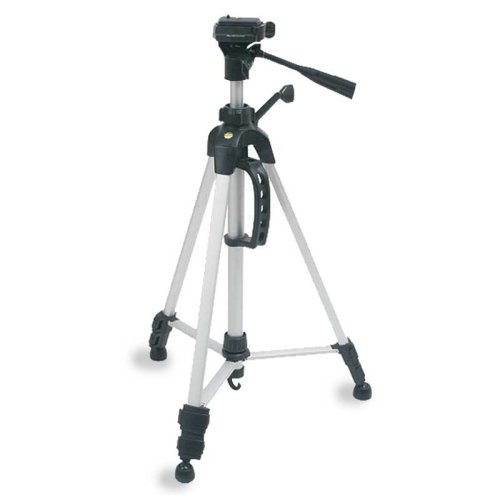 Pro Power Series Digital Photo & Video Tripod w/ 3 Way Panhead, Quick Release Mount, 3 Section Leg Locks & Built-In Handle - Great for Digital Cameras, SLR and Camcorders ** Includes Custom Design Mouse Pad and Travel Bag with Shoulder Strap**