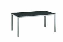 Kettler 0301821-0000 Lofttisch 160 x 95 x 72 cm, silber / eisengrau