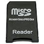 MicroSDHC to to Memory Stick Pro Duo (Bulk Static Package)