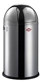Wesco 175 834-47 Abfallsammler Pushboy Edelstahlmatt