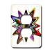 Florene Spiritual Energy - Radical - Light Switch Covers - 2 plug outlet cover