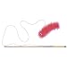 West Paw Design Kitty Lure Caster Fishing Pole Cat Toy with Feather Bait, Assorted
