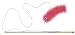 West Paw Design Kitty Lure Caster Fishing Pole Cat Toy with Feather Bait, Assorted