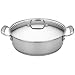 Casserole Serving Dish w/ Cover 5 Quart In Stainless (95004) by MIU France
