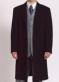 Weatherproof Black Full Length Topcoat