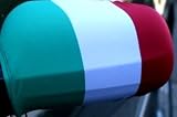 Produkt-Bild: Auto Au&szlig;enspiegel Flagge Italien WM 2010