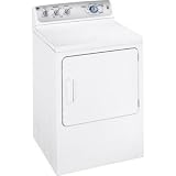 GE White Dryer DWXR463EGWW