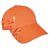 Blaze Orange Deer Hunting Hat With Buck Design