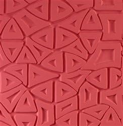 Triangles Texture Mat By Pottery Texture Queen