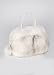 Fur Bag - Blue Fox Fur Handbag Pocketbook