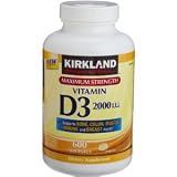 Kirkland Maximum Strength Vitamin D3 2,000 IU - 600 Softgels