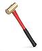 TEKTON 32 oz. Jacketed Fiberglass Brass Hammer | 30905