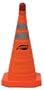 Aervoe Industries Collapsible 18-Inch Safety Cones (Orange/Yellow)