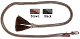 Mustang Shoo Fly Horsehair Braided Split Reins Bro