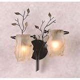 Alitalia Rustic 2-Light Wall Sconce