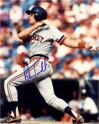Alan Trammell Autographed/Hand Signed Detroit Tigers 8x10 Photo