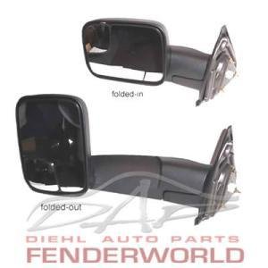 DODGE RAM 94 95 96 97 98-01 MANUAL TOWING TOW MIRRORS