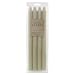 Northern Lights Candles - Rustic Tapers 4pc Clamshell-12in Sand