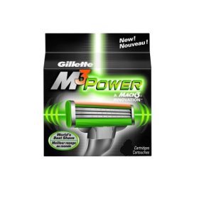 Buy Gillette M3Power Replacement Cartridges, 5-Count Package online at Discounted New and Used prices. Delivered to your door with Off-The-Bookshelf.