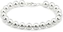 Silver 8 mm Beads Bracelet 19cm ( 7.5")