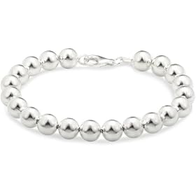 Silver 8mm Beads Bracelet 19cm ( 19cm)