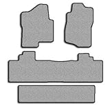 Chevrolet Tahoe Touring Carpeted Custom-Fit Floor Mats - 2nd row Bench Seat 4 PC Set - (2007 2008 2009 2010 2011 07 08 09 10 11)
