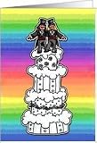Lesbian Commitment Ceremony Invitation Card