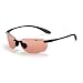 Sporting Goods : Bolle Sport Kickback Sunglasses (Shiny Black/Modulator Rose)