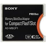 Sony AD-MSCF1 MemoryStick Duo to CompactFlash Adapter