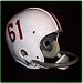 Alabama 1957 1961 National Champs (white shell) Helmet