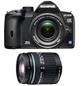 Olympus Evolt E520 10MP Digital SLR Camera with 14-42mm f/3.5-5.6 and 40-150mm f/4.0-5.6 ED Zuiko Lenses