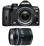 Olympus Evolt E520 10MP Digital SLR Camera with 14-42mm f/3.5-5.6 and 40-150mm f/4.0-5.6 ED Zuiko Lenses