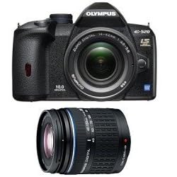 Olympus Evolt E520 10MP Digital SLR Camera with 14-42mm f/3.5-5.6 and 40-150mm f/4.0-5.6 ED Zuiko Lenses