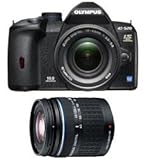 Olympus Evolt E520 10MP Digital SLR Camera with 14-42mm f/3.5-5.6 and 40-150mm f/4.0-5.6 ED Zuiko Lenses