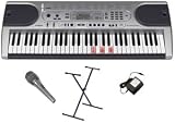 CASIO LK-94 Music Keyboard with Karaoke TV with Stand and Mic