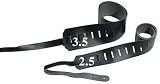 Eagle Mountain Leather Guitar Strap 2.5 Inch Black