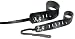 Eagle Mountain Leather Guitar Strap 2.5 Inch Black